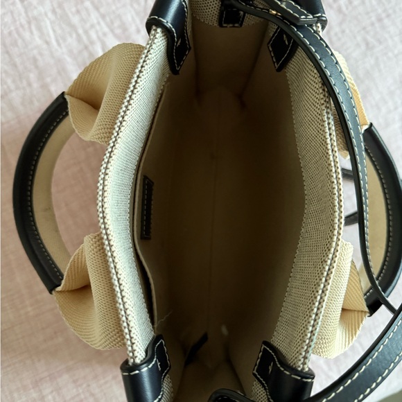 Chloé Beige and Black Woody Tote Bag, Small - Picture 7 of 11